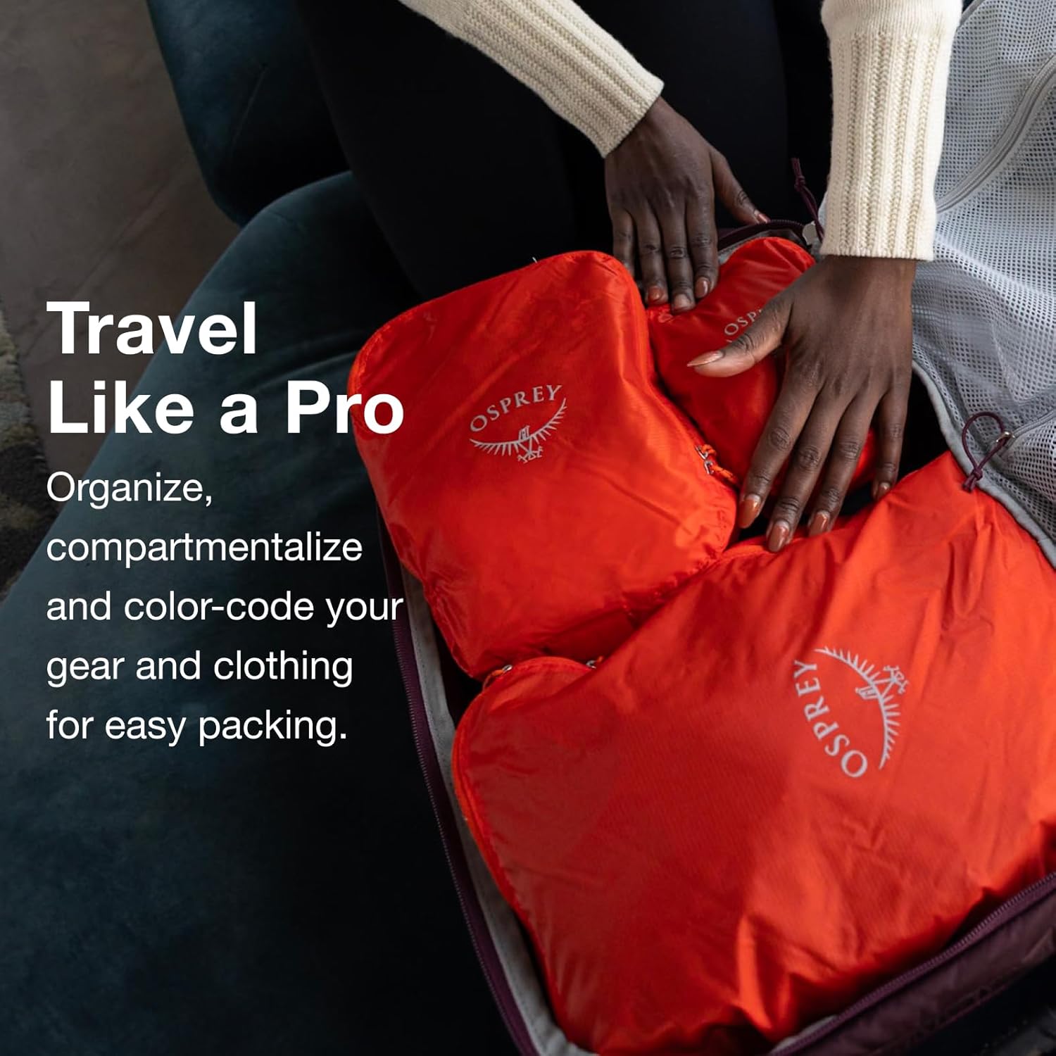 Ultralight Travel Packing Cube, Limon, Small - Image 3